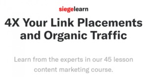 SiegeLearn – Content Marketing Course Download