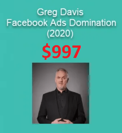 Greg Davis – Facebook Ads Domination (2020) Download