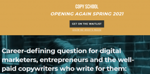 Copyhackers – Copy School 2020