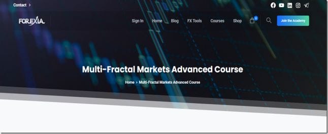 Forexiapro – Multi-Fractal Markets Advanced Course Free Download