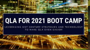 Bruce Whipple – QLA For 2021 Boot Camp