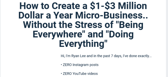 Ryan Lee – Micro-Business Workshop Download