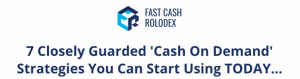 Jacob Caris – Fast Cash Rolodex