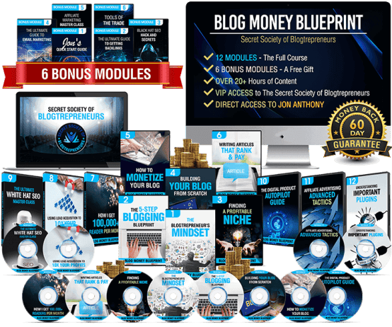 Jon Antony – Blog Money Blueprint Download