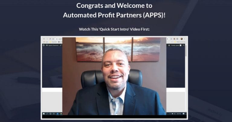 Ron Douglas – Automated Profit Partners (APPS)