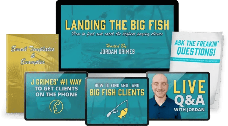 Kyle Milligan, John Grimes – Landing The Big Fish + Email Playbook 