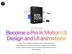 Alexander Hess – Motion UI Design · Gold