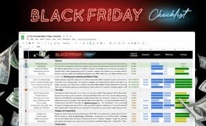 Jaka Smid – The Ultimate Black Friday Checklist